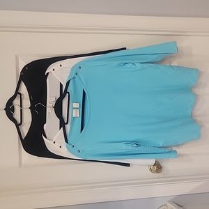 3 Chico's Women's Shirts (Size 3)